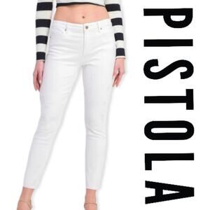 Pistola Revolve Jennifer White Womens Skinny Jean Size 27